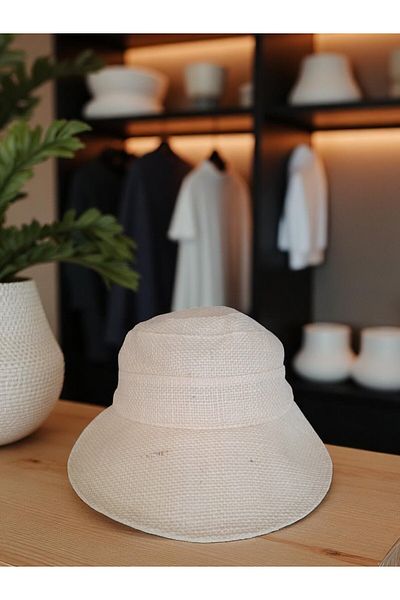 Shopiolog Straw Hat Jute Fabric : Natural Elegance and Sustainable Chic