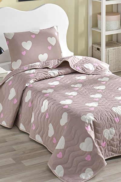 Eponj Home Husă multifuncțională pentru o singură persoană Herz Rose Dry