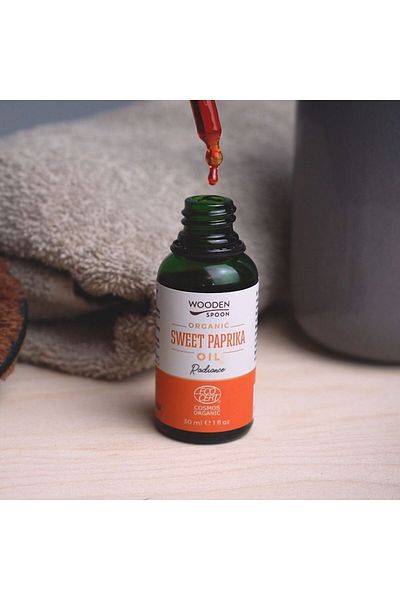 Wooden Spoon Ulei de paprika dulce Lingură de lemn 30 ml