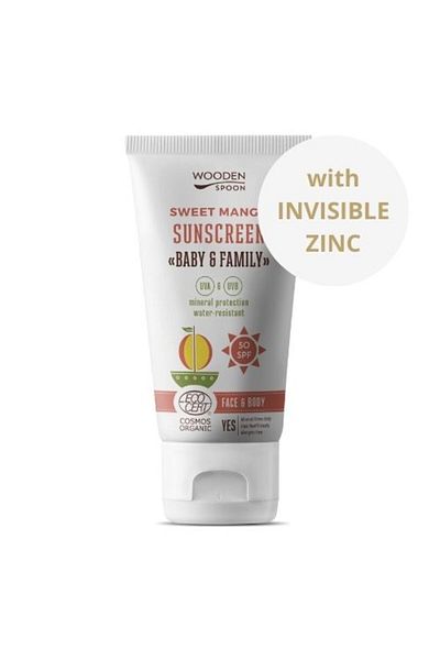Wooden Spoon Sunscreen body lotion Mango Baby &amp; Family SPF50 Wooden Spoon 150ml