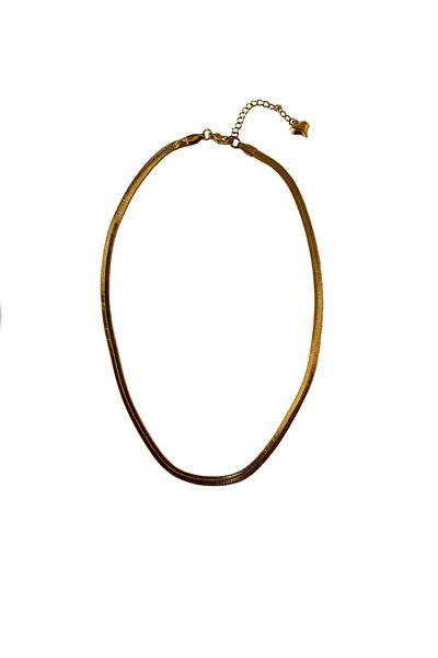 Aqua Di Polo 1987 Women's Gold Italian Chain Necklace