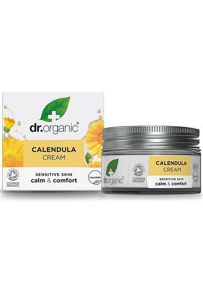 Dr. Organic Crema hidratanta Bio cu galbenele organice Dr.Organic 50ml