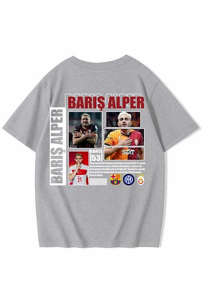 New Shine 1 T-Shirt Is a Gift for Purchases of 6 or More in the Cart - Unisex Oversize Barış Alper Yılmaz T-Shirt