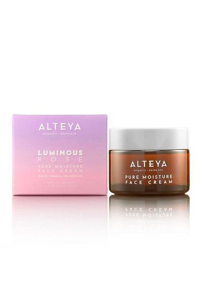 Alteya Organics Cremă hidratantă facială cu trandafir luminos Alteya Organics 50ml