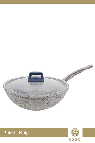 Esse Granit Döküm Wok Tava 28 Cm