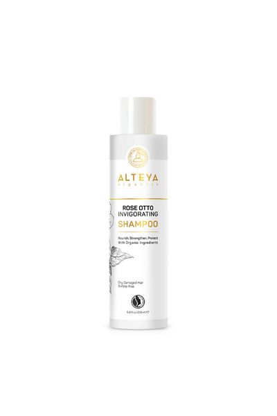Alteya Organics Invigorating shampoo for dry and damaged hair with rose oil Alteya 200 ml