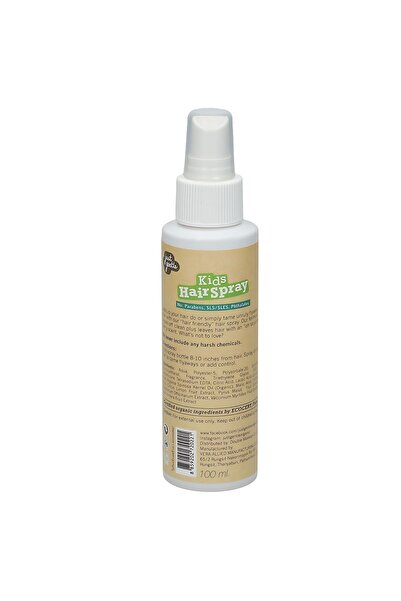 just gentle Kids Organic Hair Spray Berry - Alcohol-Free, Paraben-Free, Enriched with Organic Argan