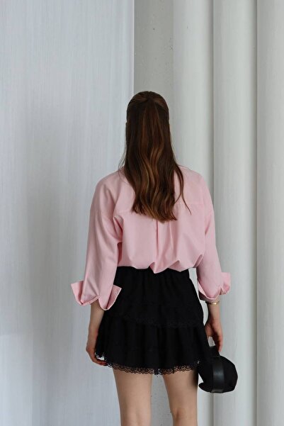 ZF BUTİK Міні-спідниця з мереживними деталями