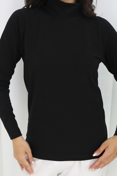 MODA AKGÜN ΜΑΚΡΥΜΑΝΙΚΟ ΒΑΜΒΑΚΙΕΡΟ ΕΝΔΥΜΑΤΟ ΜΕ ΛΟΥΡΙΑ ΚΑΙ ΛΟΥΡΙΑ ΣΤΟ ΜΕΣΑΙΟ