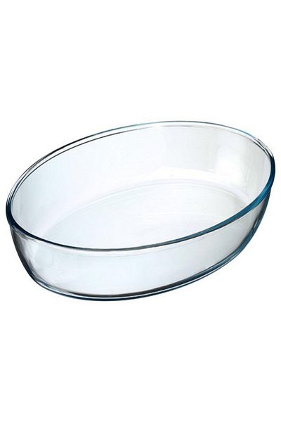 Five Simply Smart Elegant Design Oval Glass Baking Dish