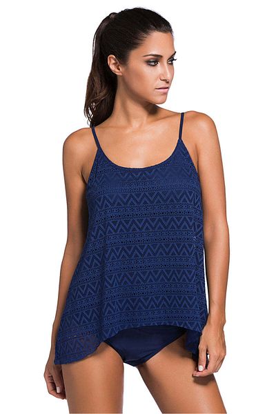 WildFashion Two-piece tankini swimsuit with model SW1468-44
