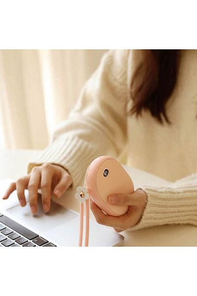İdeas4comfort Hand Warmer Ideas4Comfort with Powerbank 10000mAh, 12W, USB Charging, 2 Heating Levels, Up to 6 Hour