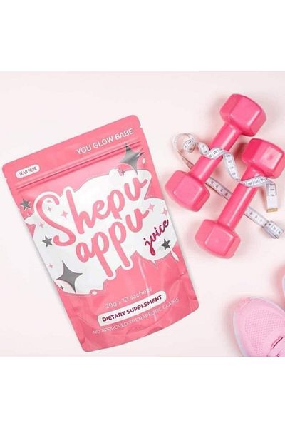 Shepu Appu You Glow Babe Shape Up Juice Shepu Appu, 10 Sachets X 15g