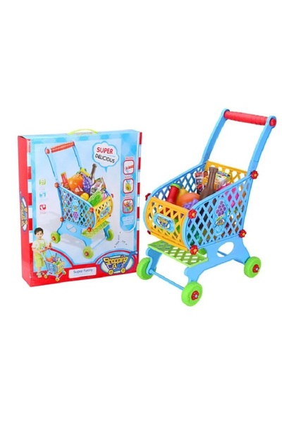 rexa عربة تسوق صغيرة من واندرلونج للأطفال من عمر 3 سنوات فما فوق