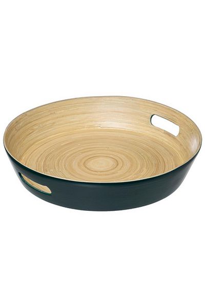 Five Simply Smart High-Quality Round Bamboo Tray