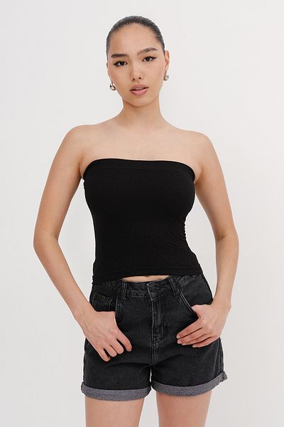 Addax Strapless Textured Bustier B0513-K8