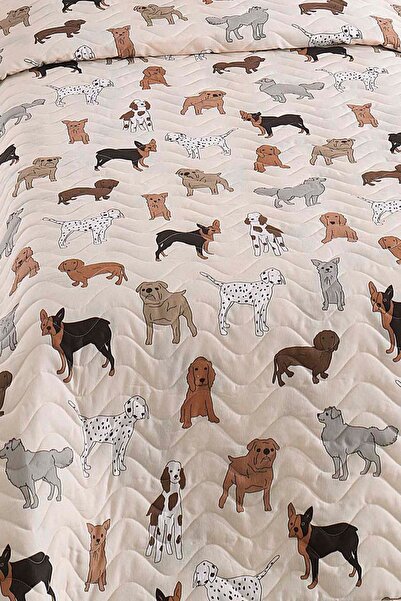 Eponj Home Çok Amaçlı Örtü Tek Kişilik HavHav Krem