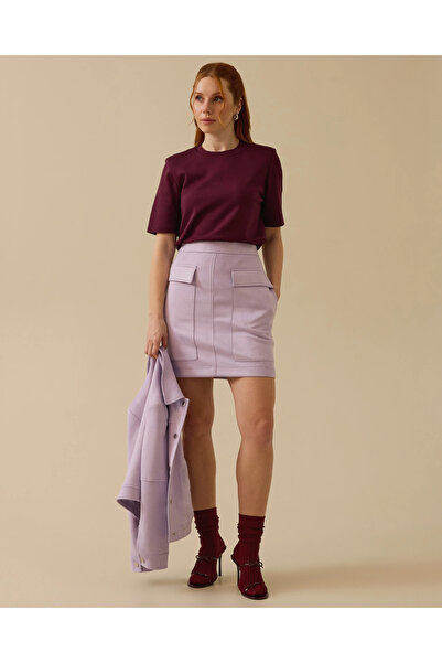 SEÇİL Cepli Mini Boy Etek