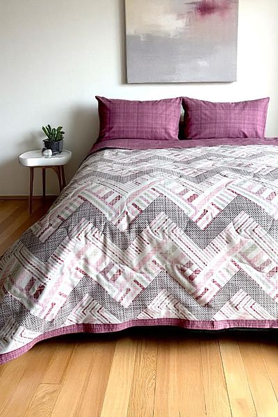 Alla Turca Single Summer Sleeping Set |   Flat Sheet |   Nova Dusty Rose