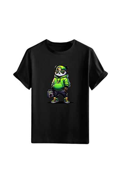 Gölge Store تي شيرت مطبوع عليه شخصية الرسوم المتحركة للجنسين