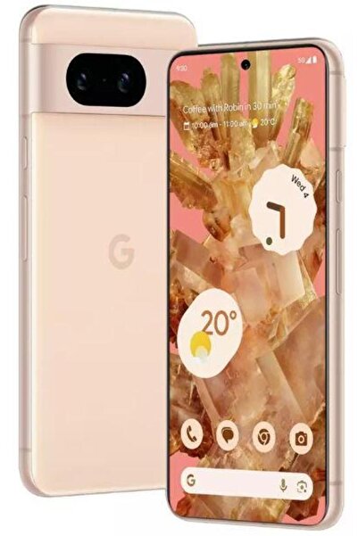 Google Pixel 8 Smartphone - Dual SIM, 5G, Tensor G3, 6.2" OLED, 8GB RAM, 128GB, Pink