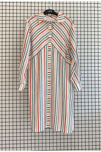 Armine Summer Breeze Linen Fabric Buttoned Tunic