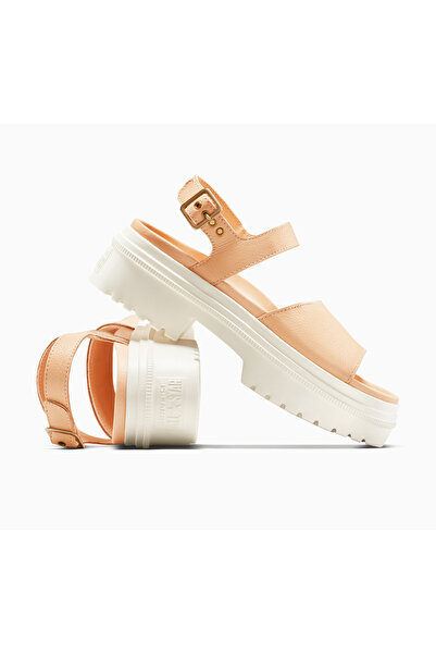 Converse Sandals Converse Chuck Tlr As Lugged Heel Sandal, Orange, Unisex