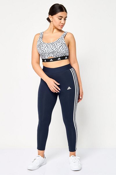 adidas Women Cheetah Print Non-Padded Training Bralette, Multicolor