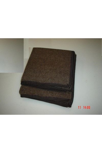 YÜNTEKS Wool Earthquake Blanket - Brown