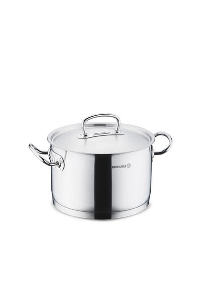 KORKMAZ "Pro" 20X12 cm Satin Pot -Induction Based-