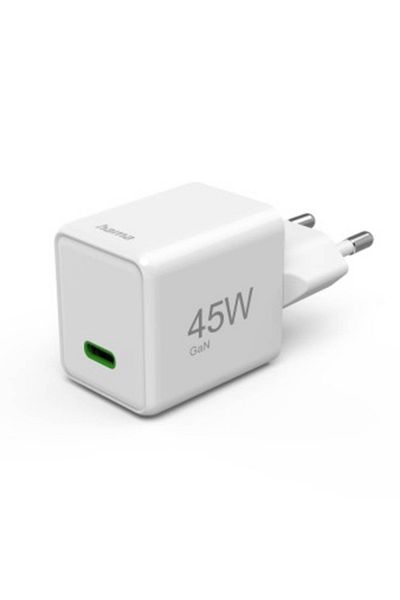 Hama Hama 201983 Charger, USB-C, PD, 45W (White)