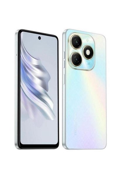 TECNO Spark 20, 6.6" IPS LCD, 8GB RAM, 256GB, Dual SIM, 50MP Camera, Android 13, White