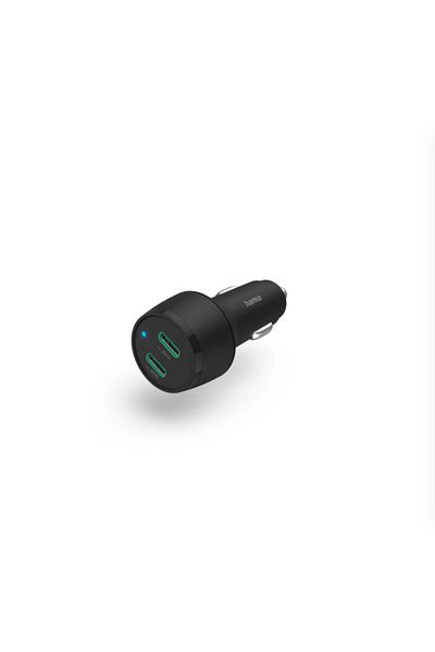 Hama Hama Car Charger, 2 X USB-C, USB-C 20W, USB-C 25W (Black)