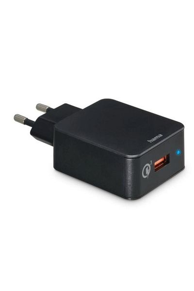 Hama Incarcator retea HAMA 201641, 19.5W, 1xUSB-A, Quick Charge 3.0 (Negru)