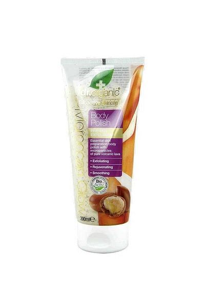 Dr. Organic Exfoliant de corp pre-bronzare Bio Moroccan Glow Dr 200 ml