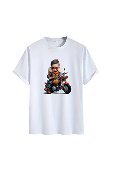 Gölge Store تي شيرت مطبوع عليه شخصية الرسوم المتحركة للجنسين