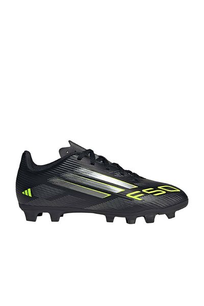 adidas F50 Club Fg/Mg Kids Black Football Boots (Ji0028)