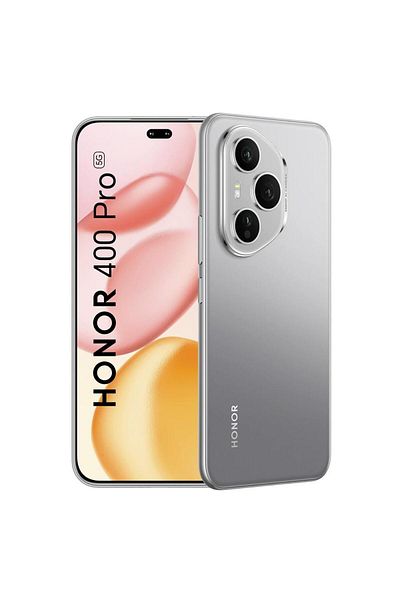 HONOR 400 Pro 5G Smartphone, AMOLED 6.7", Snapdragon 8 Gen 3, 12GB RAM, 512GB Flash, Grey