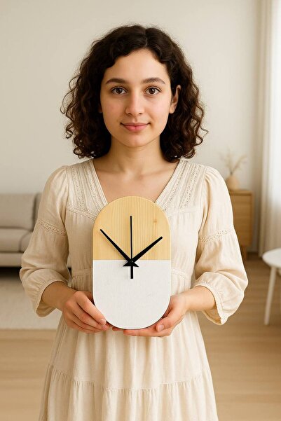 tozluahşap Bohem Minimalist Ahşap Saat