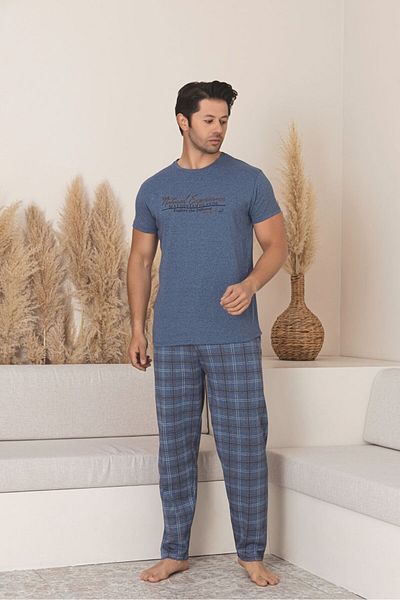 Sude HOMEWEAR SET DE PIZJA CU MANE SCURTĂ CU MODEL BĂRBAȚI
