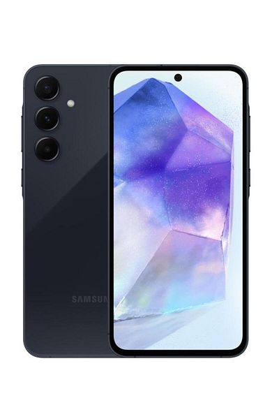 Samsung Galaxy A55 5G Smartphone, 6.6" Super AMOLED, 50MP Camera, 256GB, Exynos 1480, Blue