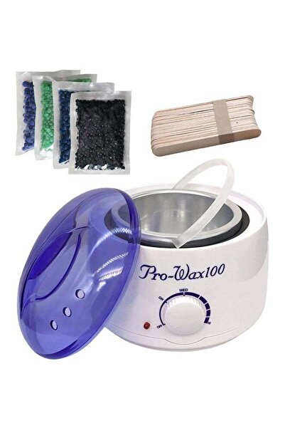 pro wax 100 برو-واكس 100 جهاز إزالة الشعر الكهربائي بالشمع الحراري متعدد الأل...