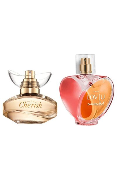 AVON Set Eau de Parfum Cherish and Eau de Parfum Lov U Connected
