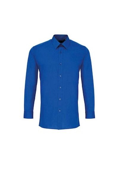OEM Tricou bărbătesc cu mânecă lungă, albastru, mărimea M/L