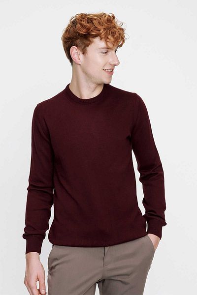 Morven Basic Dynamic Fit Relaxed Cut Crew Neck Sweater