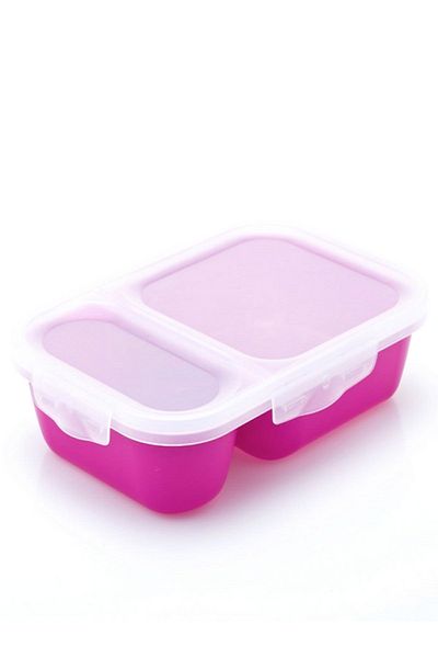 Smash Duo Bento Leak Proof Dishwasher Safe Lunch Box Assorted Color 680ml