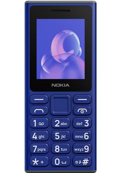 Nokia 105 (2024) Dual SIM Mobile Phone - Blue | Compact, Reliable, and User-Friendly