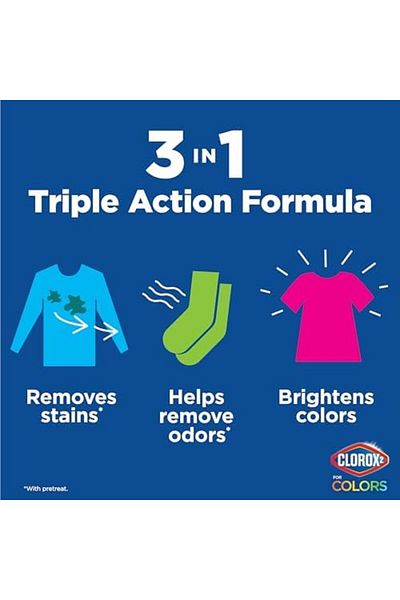 Clorox 2™ for Colors Stain Remover and Color Brightener Packs, 20 Count