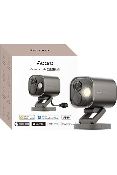 Aqara Camera Hub G5 Pro PoE Security Camera Global version- 2.6K Ultra HD with AI Detection, Full-Co