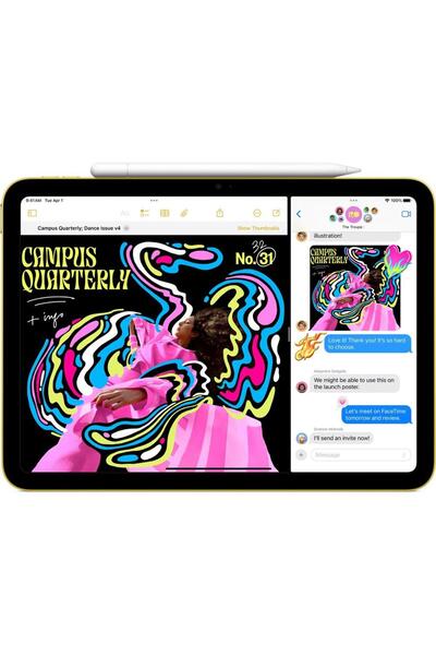 Apple iPad 11" Cellular A16, 256GB Flash, 5G, Liquid Retina, 12MP Camera, Wi-Fi, Bluetooth